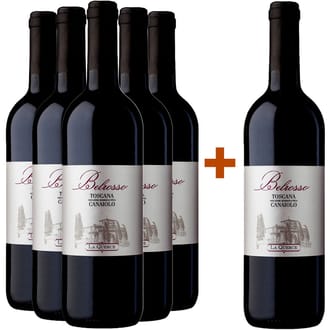 5+1 Belrosso Canaiolo Toscana IGP BIO