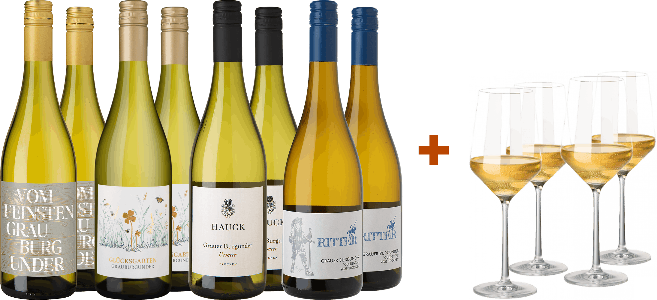 WirWinzer Select Grauburgunder Gläser-Paket