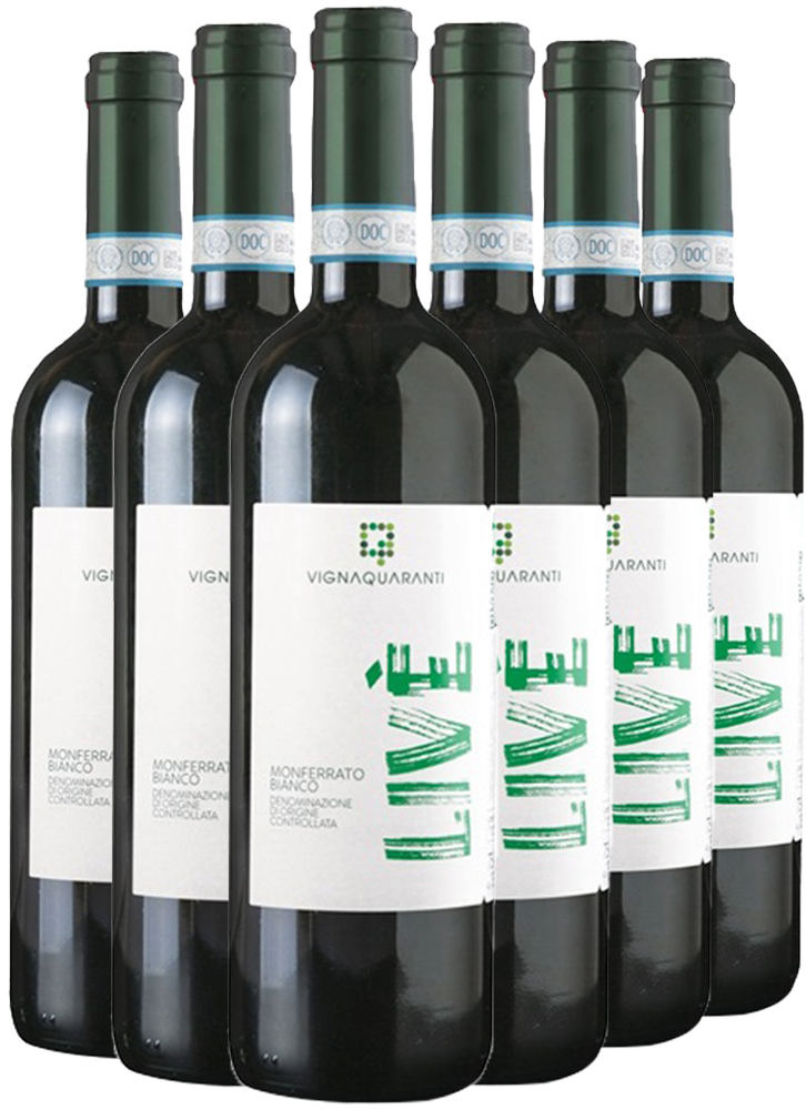 Vignaquaranti Box Promozionale Livè Monferrato Bianco DOC Vignaquaranti Box Promozionale Livè Monferrato Bianco DOC