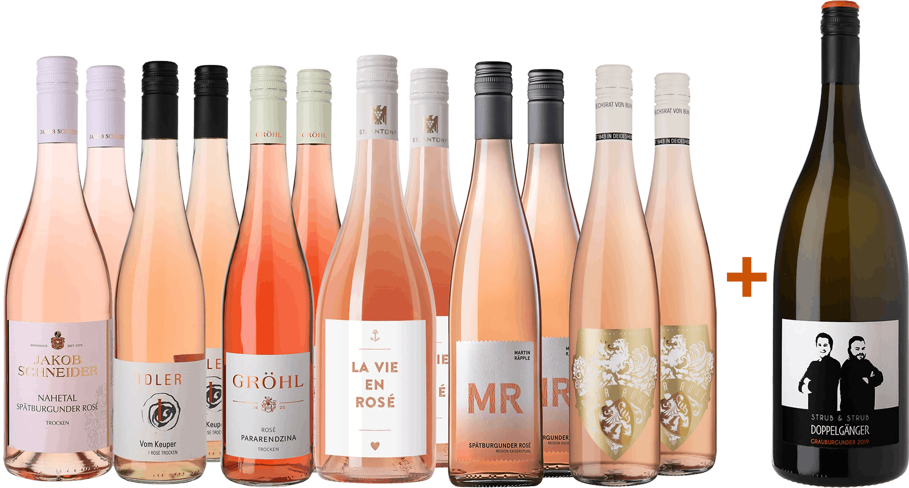 WirWinzer Select Rosé-Paket mit gratis Magnum