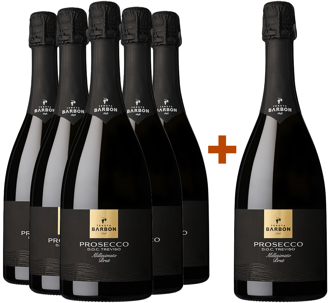 5+1 Prosecco Millesimato Treviso DOC
