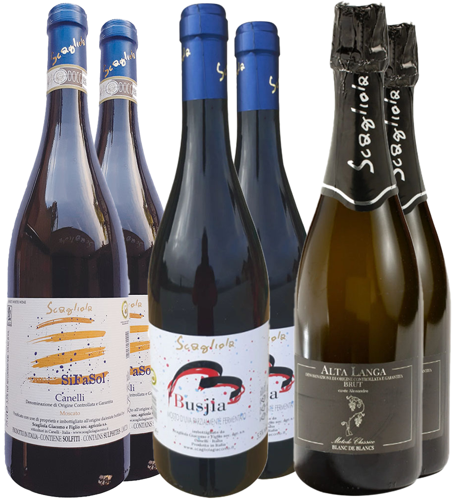 Scagliola Giacomo Box Degustazione Vino & Mosto Scagliola Giacomo Box Degustazione Vino & Mosto