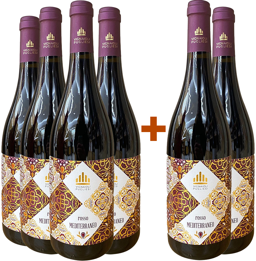 4+2 Rosso Mediterraneo Puglia IGP