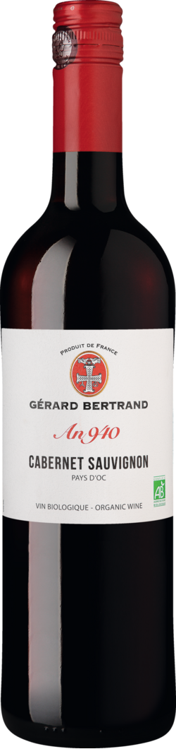 Gérard Bertrand 2023 Héritage ""An 940"" Cabernet Sauvignon BIO
