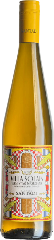 2025 Villa Solais VERMENTINO DI SARDEGNA Tappo Vite