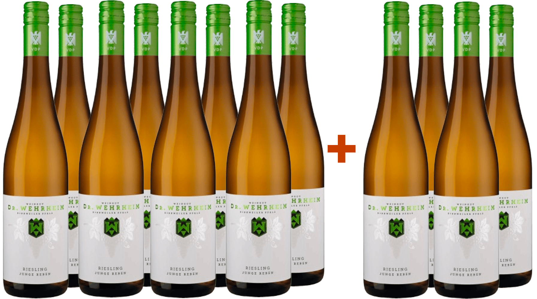 Weingut Dr. Wehrheim 8+4 Paket Riesling Junge Reben VDP.Gutswein trocken Bio - Weingut Dr. Wehrheim BIO
