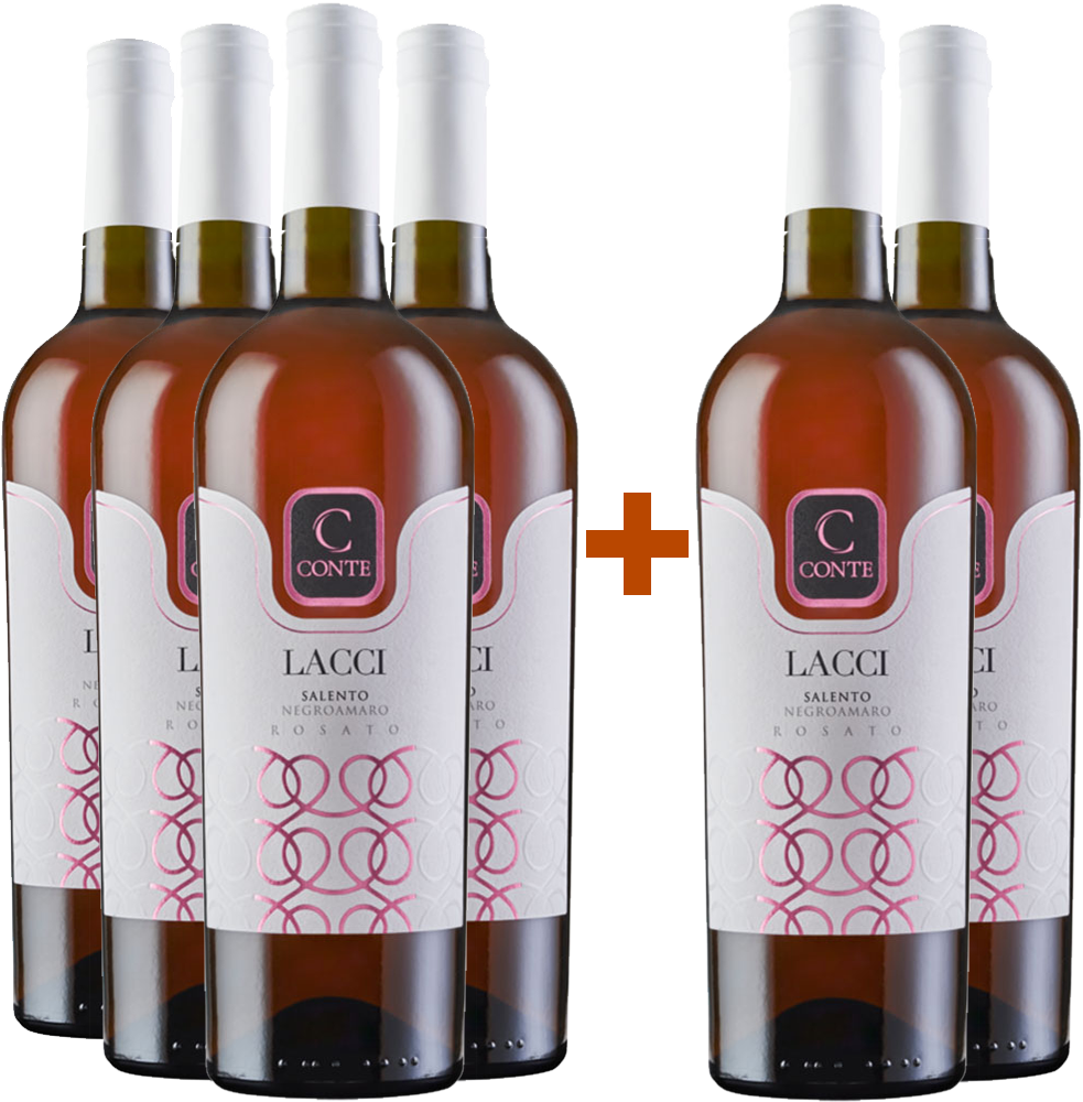 4+2 Lacci Negroamaro Rosato Salento IGP 4+2 Lacci Negroamaro Rosato Salento IGP