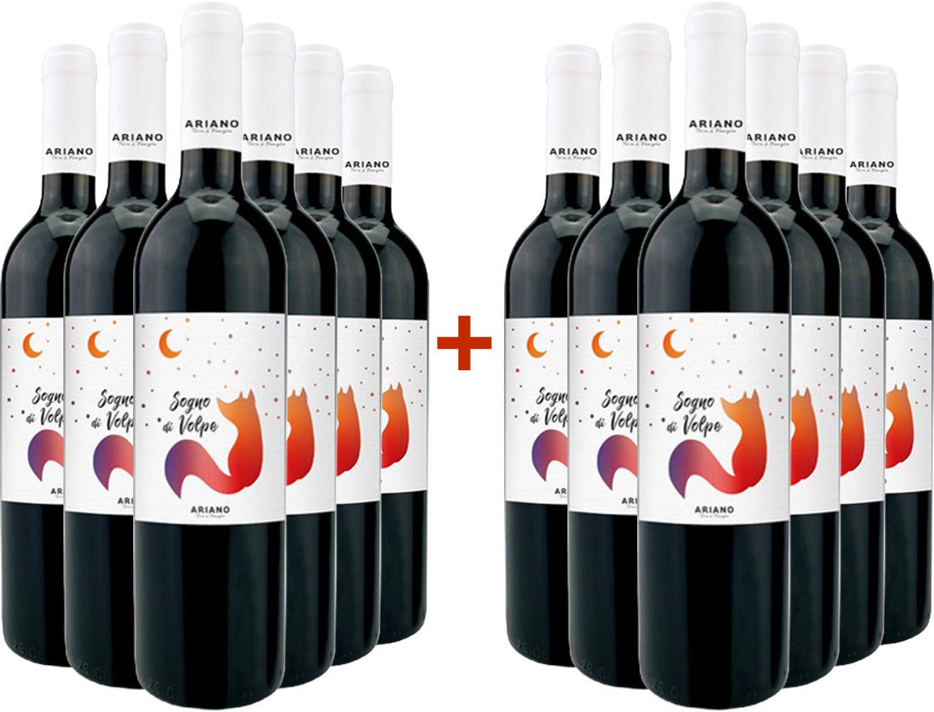 6+6 Sogno di Volpe Rosso Puglia IGP BIO BIO