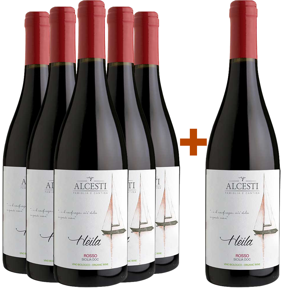 5+1 Hèila Rosso Sicilia DOC BIO