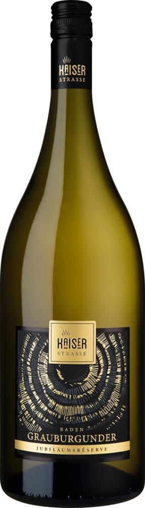 Winzergenossenschaft Königschaffhausen-Kiechlinsbergen 2023 Kaiserstrasse Grauburgunder Réserve 90 Jahre Jubiläumsedition Magnum 1,5 L