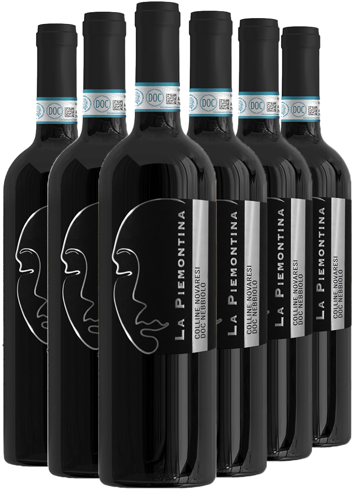 La Piemontina Box Promozionale Nebbiolo Colline Novaresi DOC