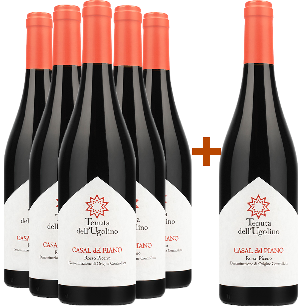 5+1 Casal del Piano Rosso Piceno DOC 5+1 Casal del Piano Rosso Piceno DOC