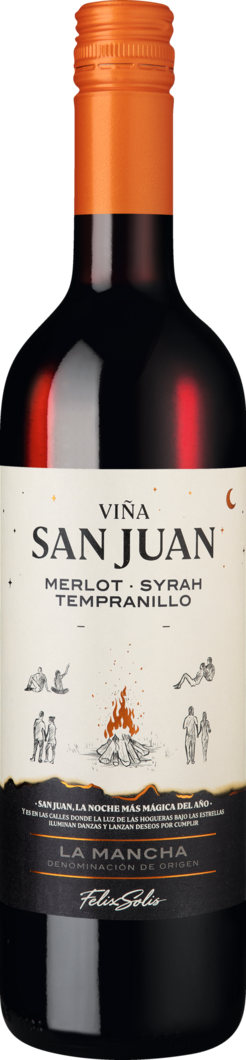 Felix Solis Avantis 2024 Viña San Juan Merlot Syrah Tempranillo