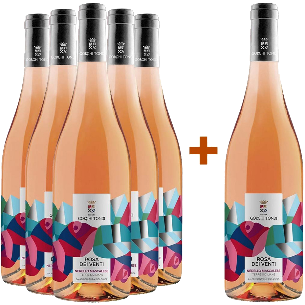 5+1 Rosa dei Venti Nerello Mascalese Terre Siciliane IGP BIO