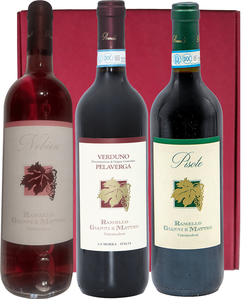 Box Degustazione Ramello Gianni & Matteo + Confezione Regalo Box Degustazione Ramello Gianni & Matteo + Confezione Regalo