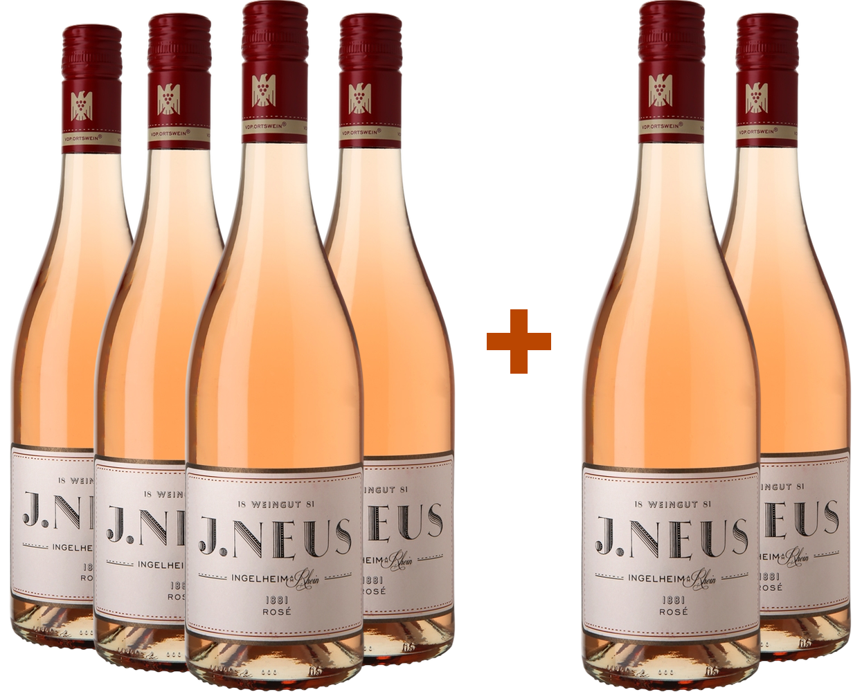 Weingut J. Neus 4+2 Paket Rosé 1881 VDP.Gutswein BIO