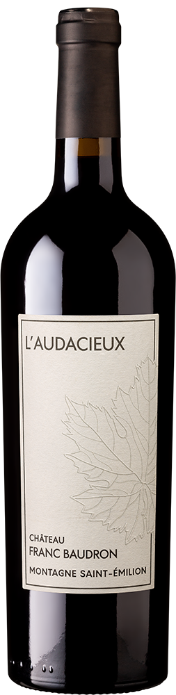 2020 L'Audacieux de Franc-Baudron Montagne-Saint-Emilion AOP BIO 2020 L'Audacieux de Franc-Baudron Montagne-Saint-Emilion AOP BIO