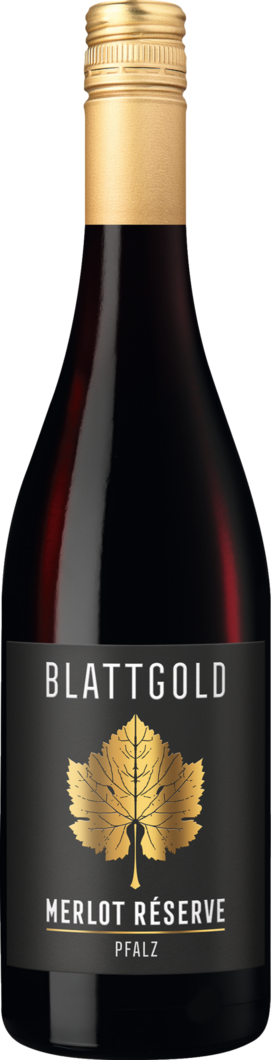 Vier Jahreszeiten Winzer 2024 Blattgold Merlot Réserve