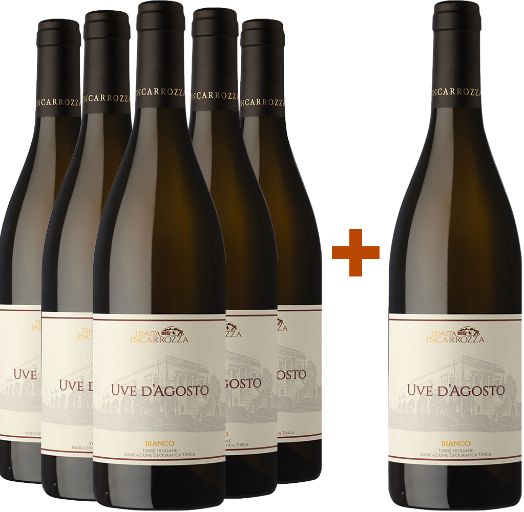 5+1 Uve D'agosto Bianco Terre Siciliane IGP