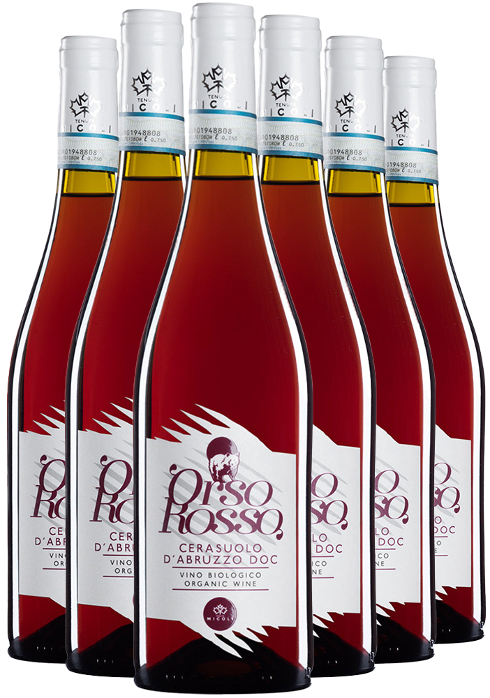 Tenuta Micoli Box Promozionale Orso Rosso Cerasuolo D'Abruzzo DOC Tenuta Micoli Box Promozionale Orso Rosso Cerasuolo D'Abruzzo DOC