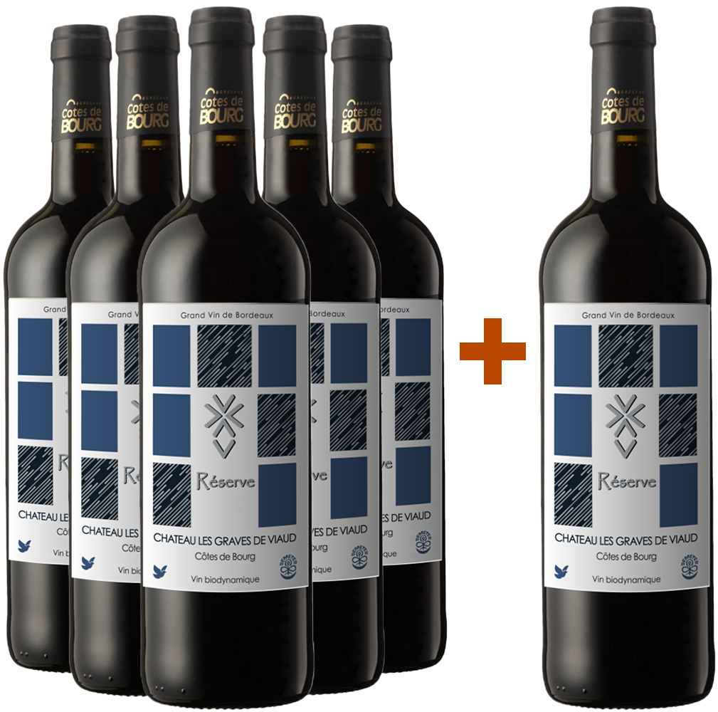 5+1 "Réserve" Côtes de Bourg AOP BIO 5+1 "Réserve" Côtes de Bourg AOP BIO