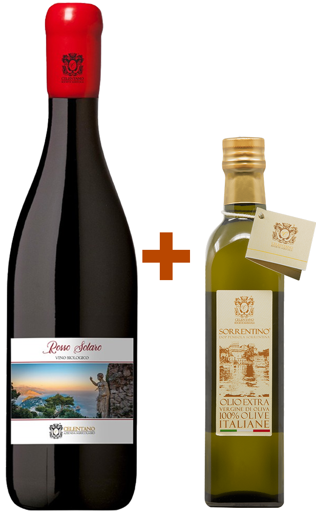 "Eleganza campana" con Rosso Solaro & Olio DOP Sorrentino BIO "Eleganza campana" con Rosso Solaro & Olio DOP Sorrentino BIO