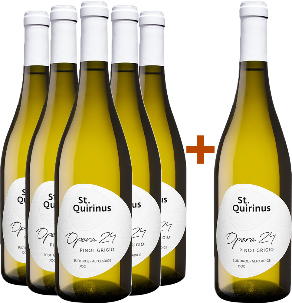 5+1 Opera 24 Pinot Grigio Alto Adige DOC 5+1 Opera 24 Pinot Grigio Alto Adige DOC