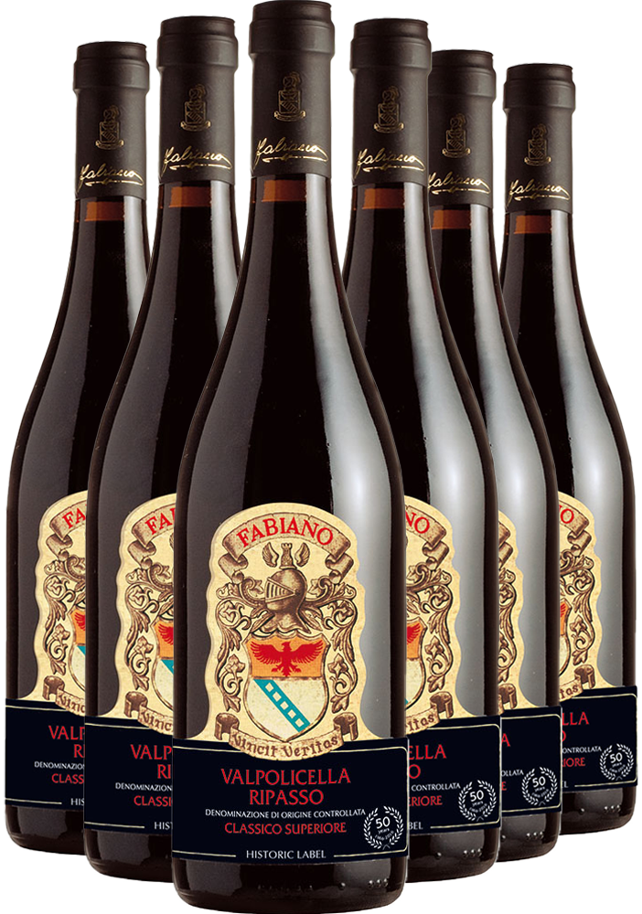 Fabiano Vini Box Promozionale Storica Valpolicella Classico Superiore Ripasso DOC