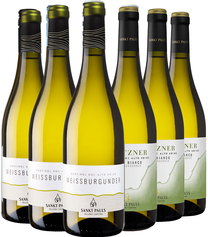 SANKT PAULS Kellerei – Cantina Box Degustazione Pinot Bianco SANKT PAULS Kellerei – Cantina Box Degustazione Pinot Bianco