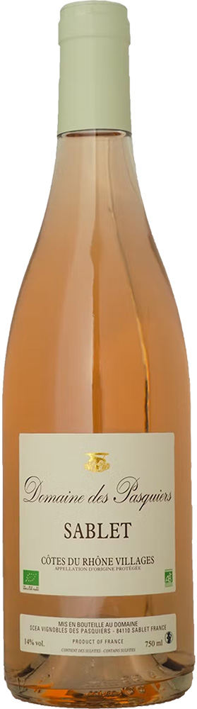 2022 Cuvée Rosé Côtes du Rhône villages Sablet AOP BIO