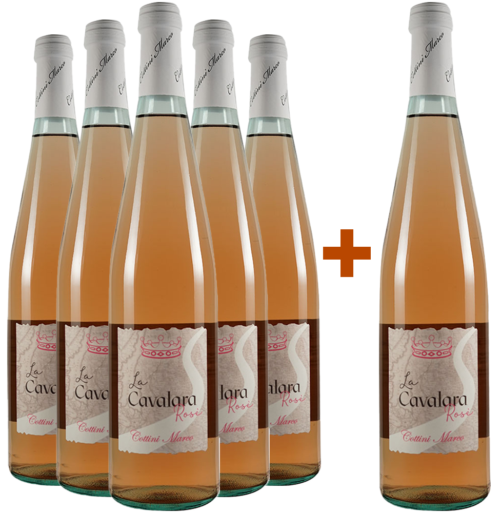 5+1 La Cavalara rosé 5+1 La Cavalara rosé