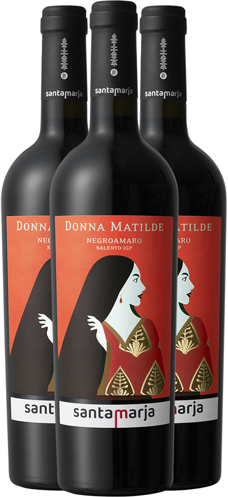 Box Promozionale Donna Matilde Negroamaro Salento IGP