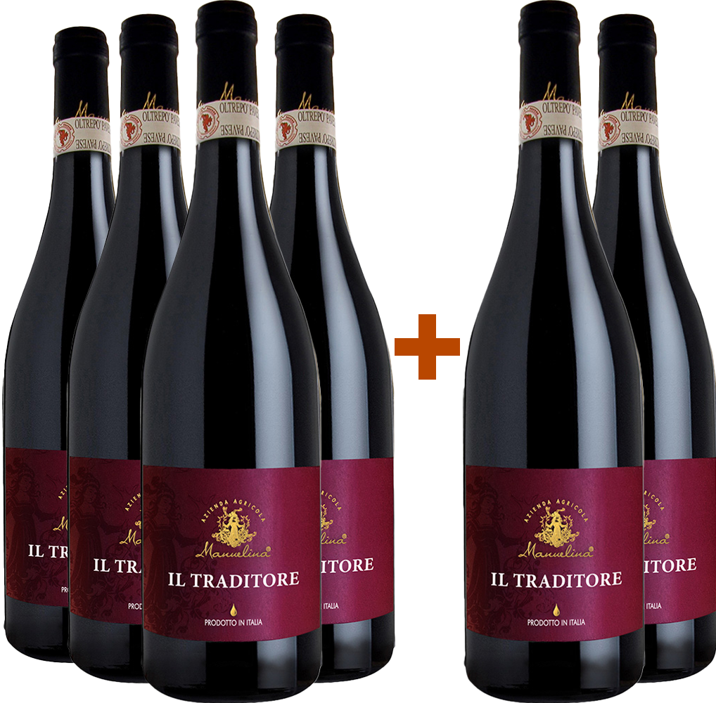 4+2 Il Traditore Sangue Di Giuda Oltrepó Pavese DOC 4+2 Il Traditore Sangue Di Giuda Oltrepó Pavese DOC