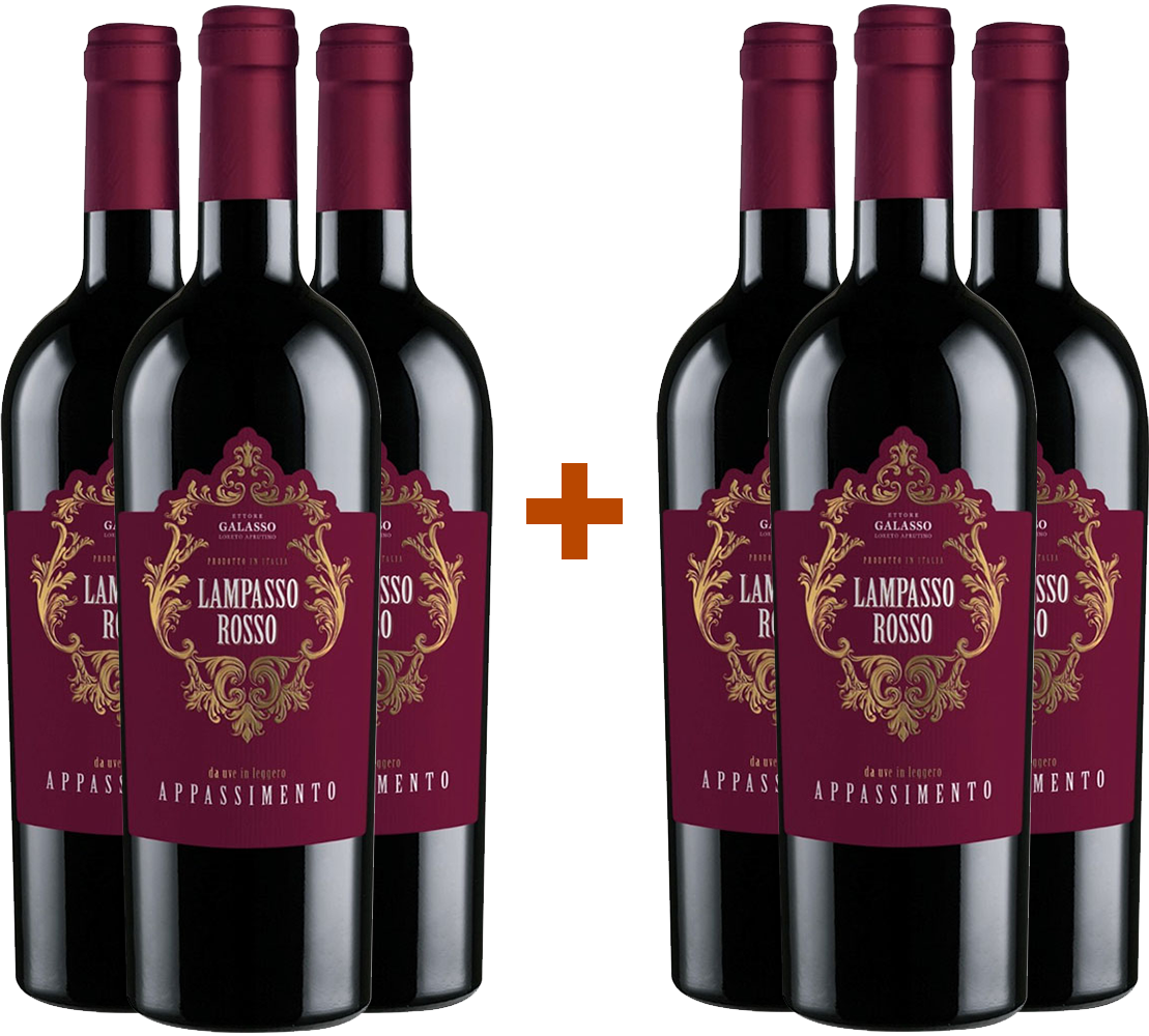 3+3 Lampasso Rosso Montepulciano  3+3 Lampasso Rosso Montepulciano