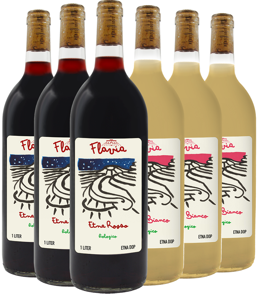 Flavia Rebellious Wines Box Degustazione Etna DOC BIO