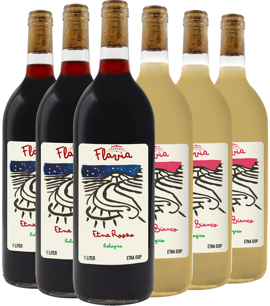 Flavia Rebellious Wines Box Degustazione Etna DOC BIO Flavia Rebellious Wines Box Degustazione Etna DOC BIO