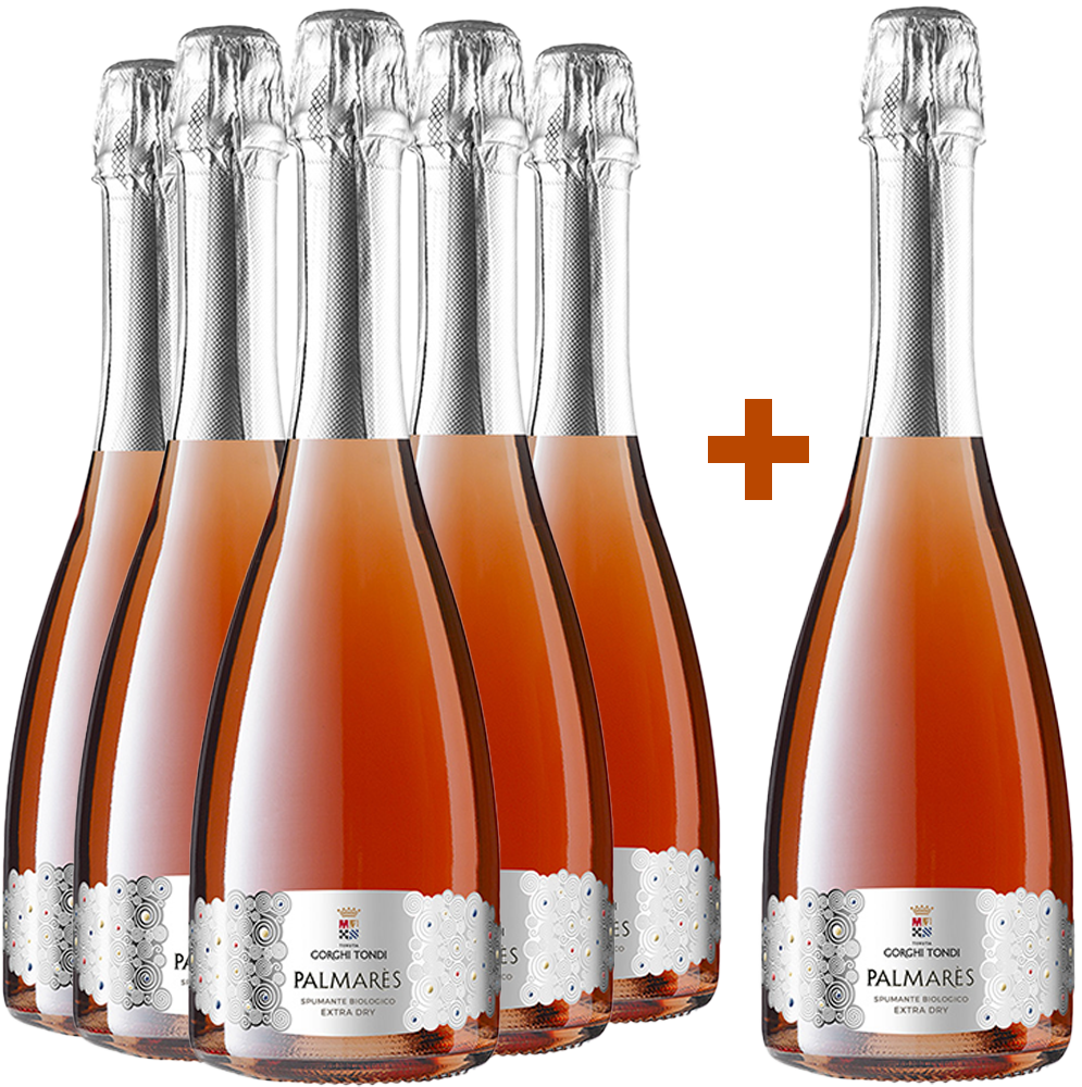 5+1 Palmarès Spumante Rosé BIO