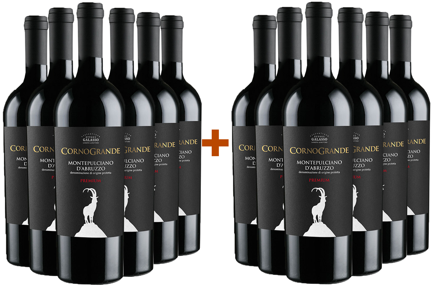 6+6 Corno Grande Montepulciano d’Abruzzo Premium DOC 6+6 Corno Grande Montepulciano d’Abruzzo Premium DOC