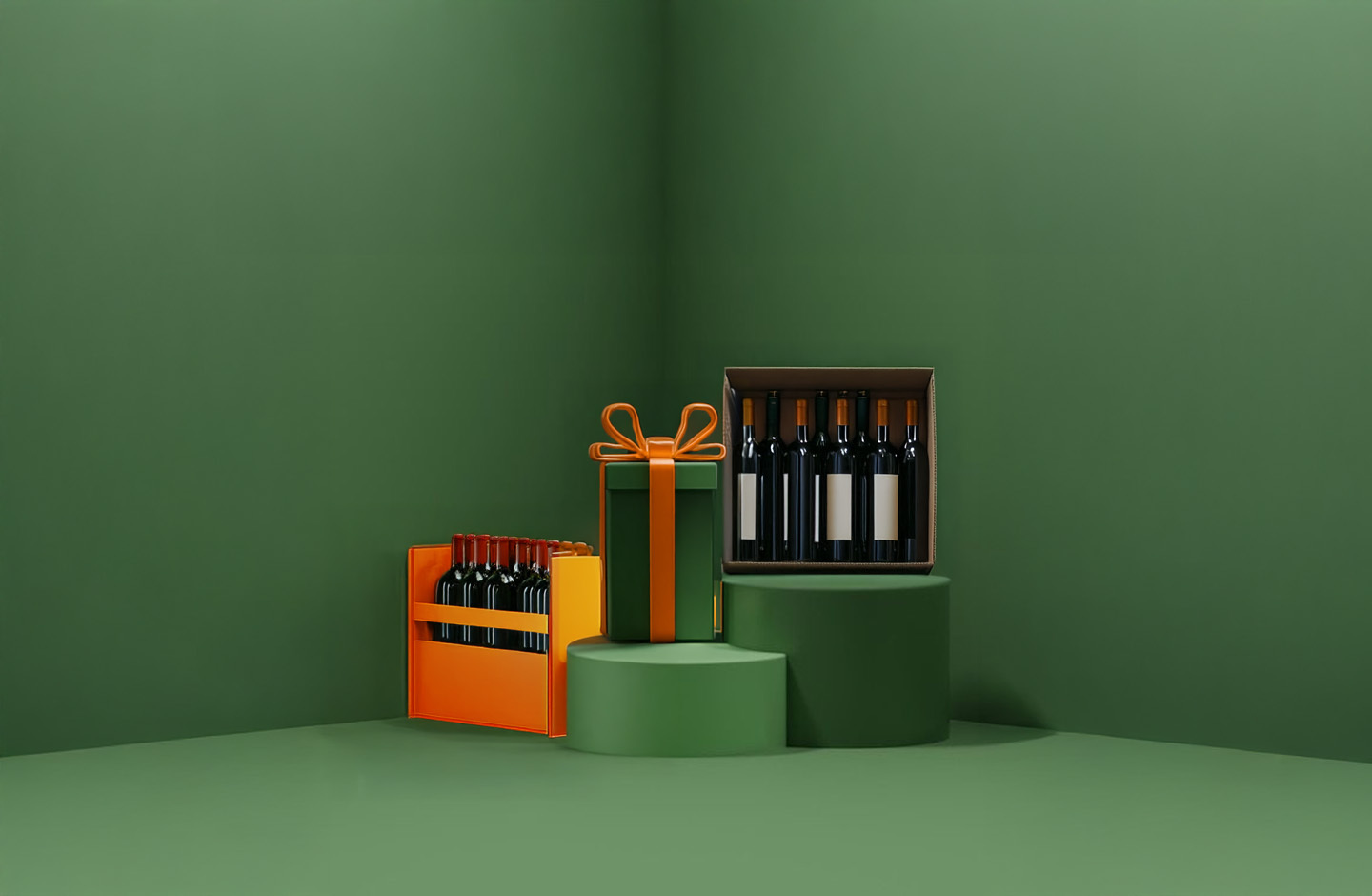 christmas gift wine pack