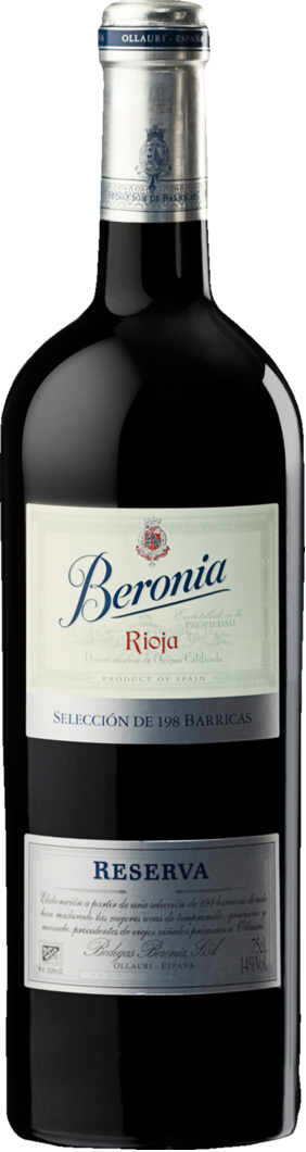 Beronia 2019 Beronia 198 Barricas Reserva