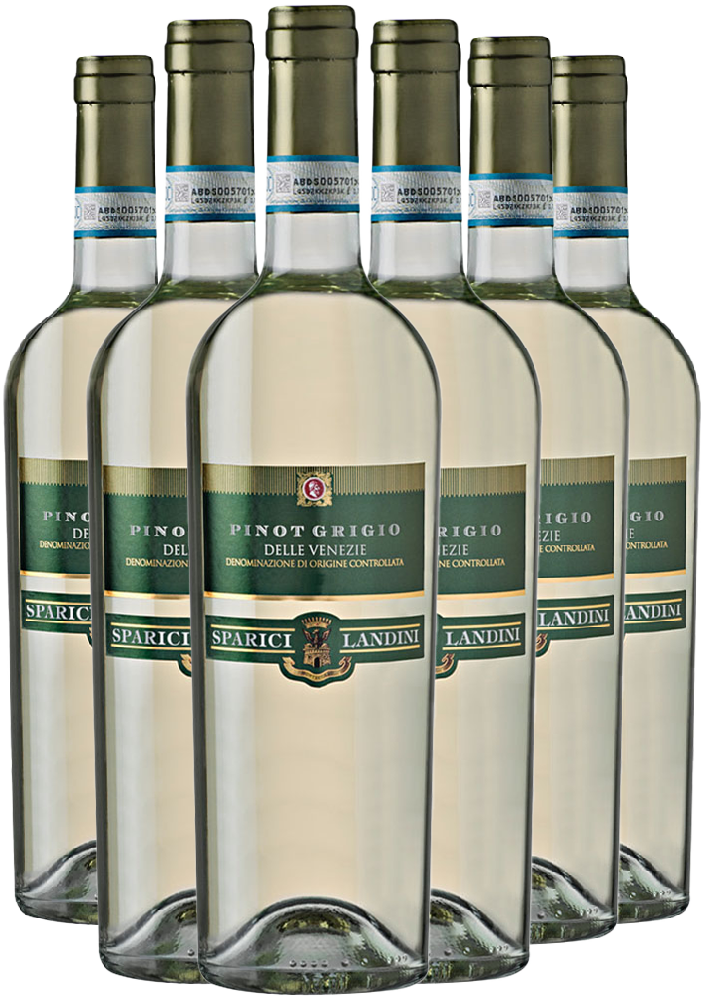 Sparici Landini Box Promozionale Pinot Grigio delle Venezie DOC   Sparici Landini Box Promozionale Pinot Grigio delle Venezie DOC