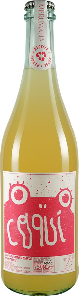 2021 COQUÌ Pet Nat Metodo Ancestrale Lazio IGP BIO