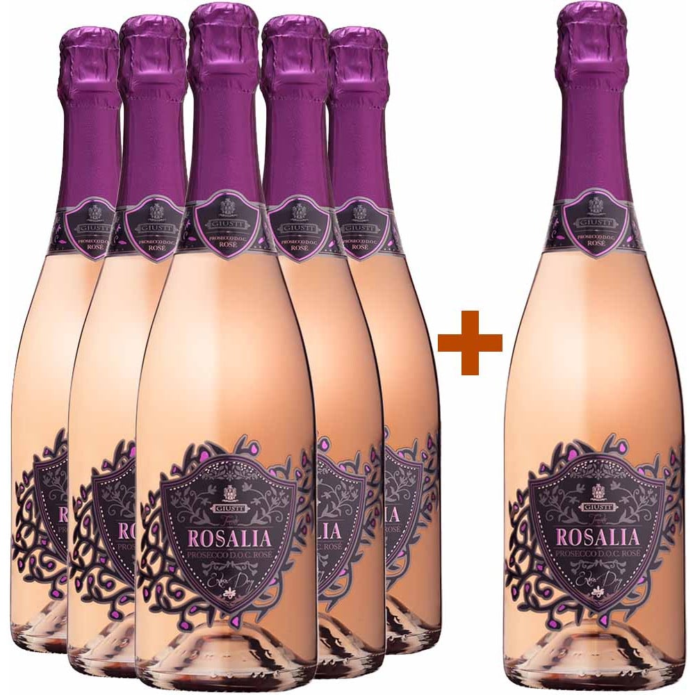5+1 Rosalia Rosé Prosecco DOC 5+1 Rosalia Rosé Prosecco DOC