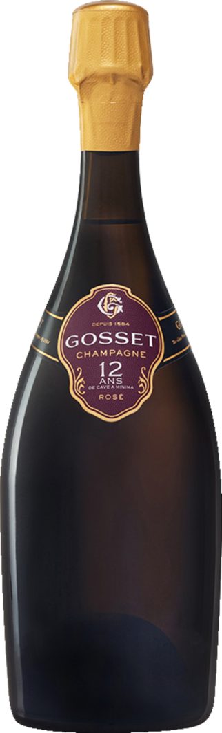 Gosset Champagne Gosset Rosé 12 ans à cave a minima