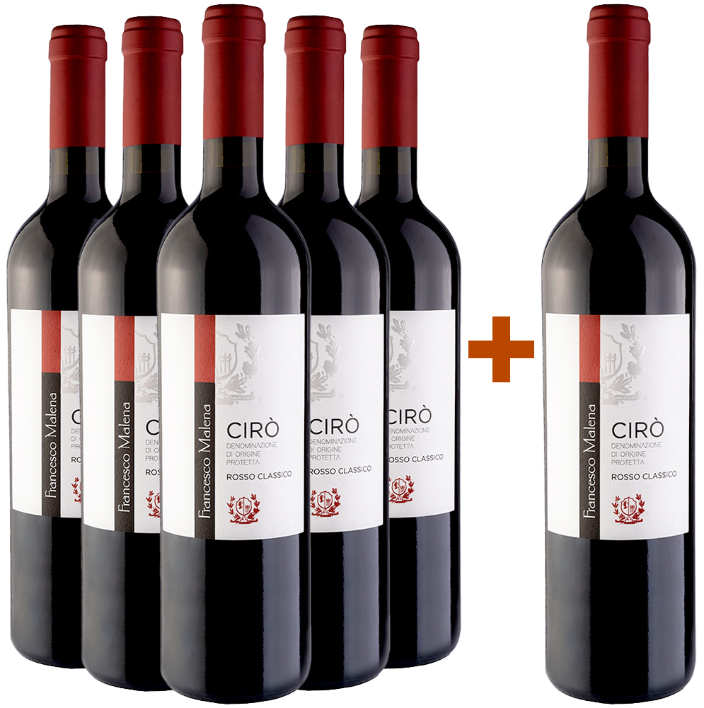 5+1 Malena Rosso Ciró Classico DOC 5+1 Malena Rosso Ciró Classico DOC