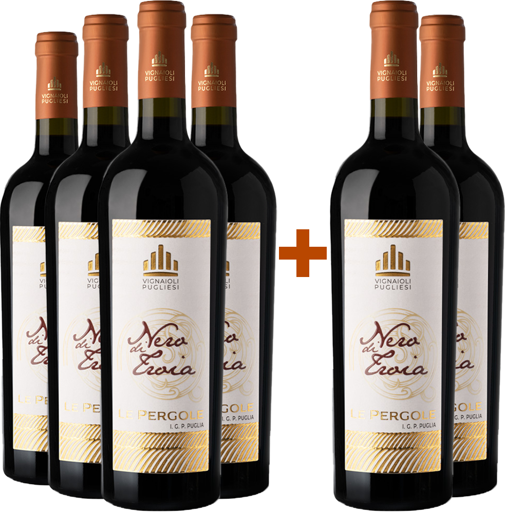 4+2 Le Pergole Nero di Troia Puglia IGP 4+2 Le Pergole Nero di Troia Puglia IGP