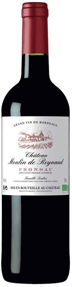 2018 Château Moulin de Reynaud Fronsac AOP BIO 2018 Château Moulin de Reynaud Fronsac AOP BIO