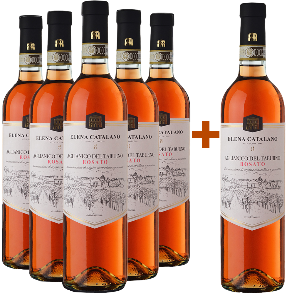 5+1 Aglianico Rosato Taburno DOCG 5+1 Aglianico Rosato Taburno DOCG