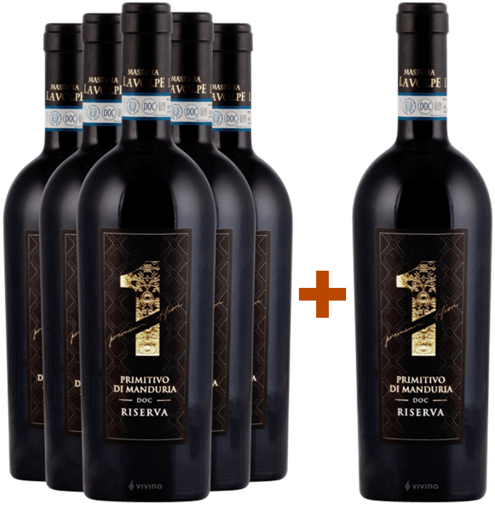 5+1 Uno Premium Primitivo di Manduria Riserva DOC