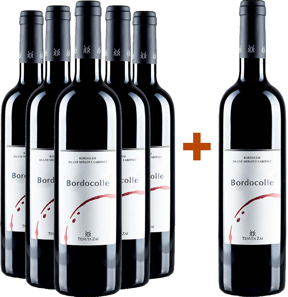 5+1 Bordocolle Rosso Merlot Cabernet Veneto IGP 5+1 Bordocolle Rosso Merlot Cabernet Veneto IGP